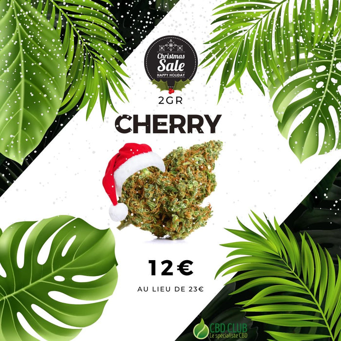Fleur de CBD Cherry - Dominate indica - 2gr - CBD'eau