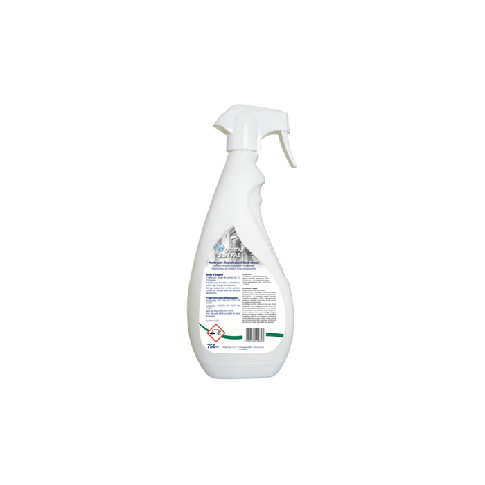 Spray Nettoyant désinfectant de surfaces prêt à l'emploi - Ne laisse aucune trace sur les supports - Covid-19