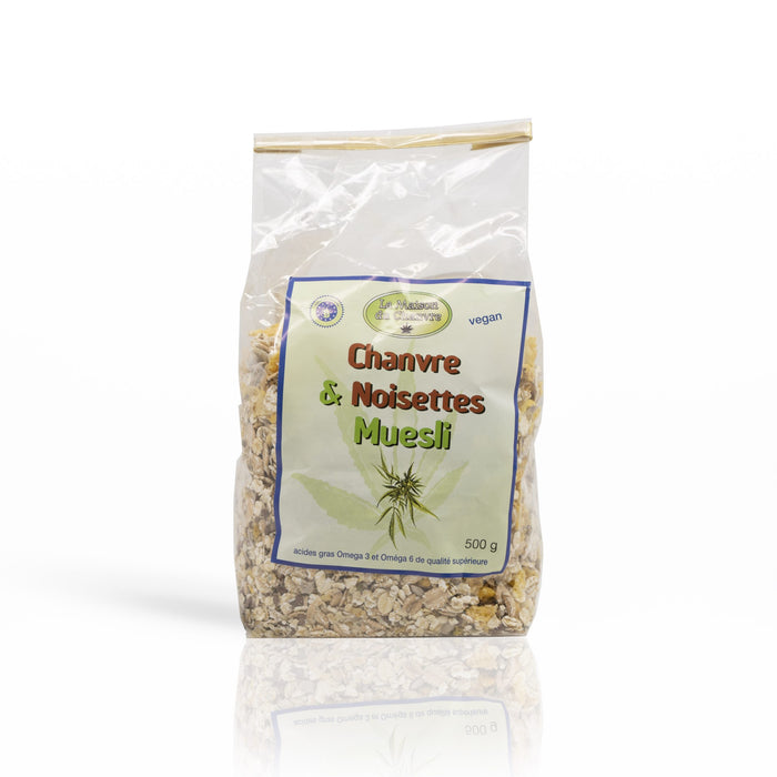 Muesli Chanvre et noisettes