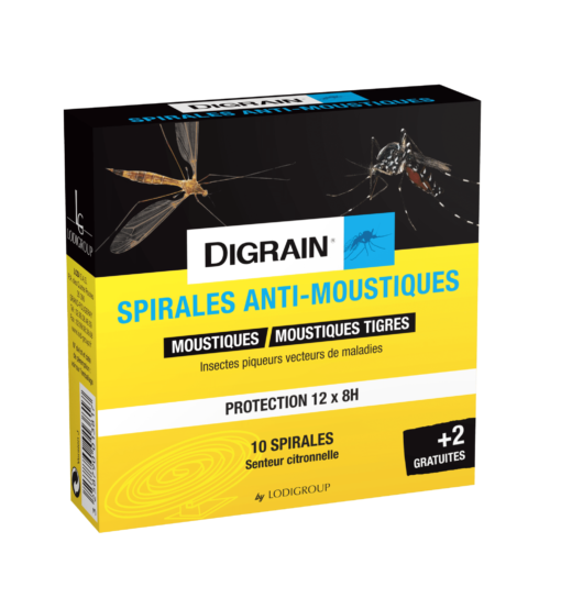 Spirales anti moustiques - DIGRAIN