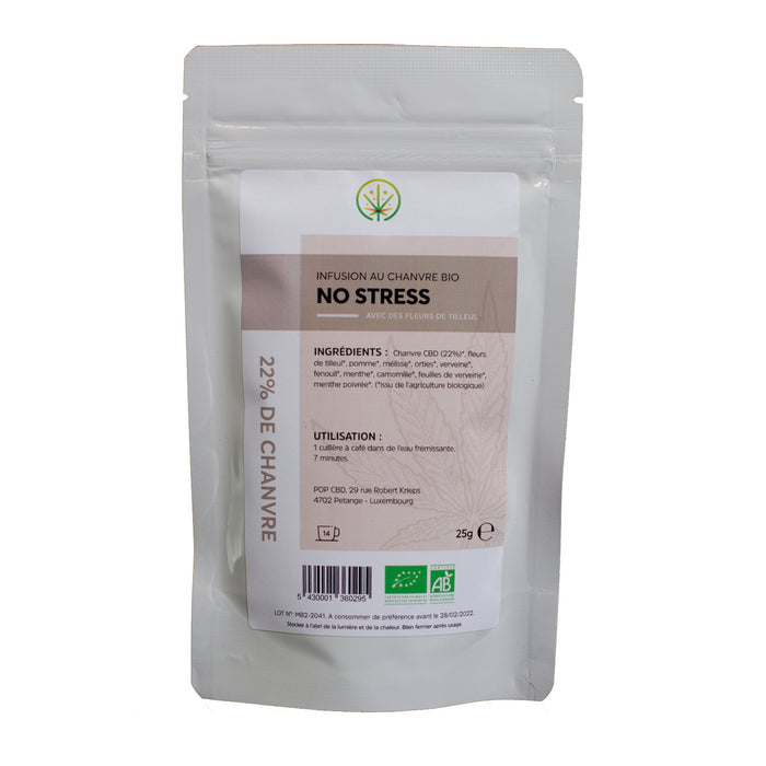Infusion au Chanvre Bio - No stress