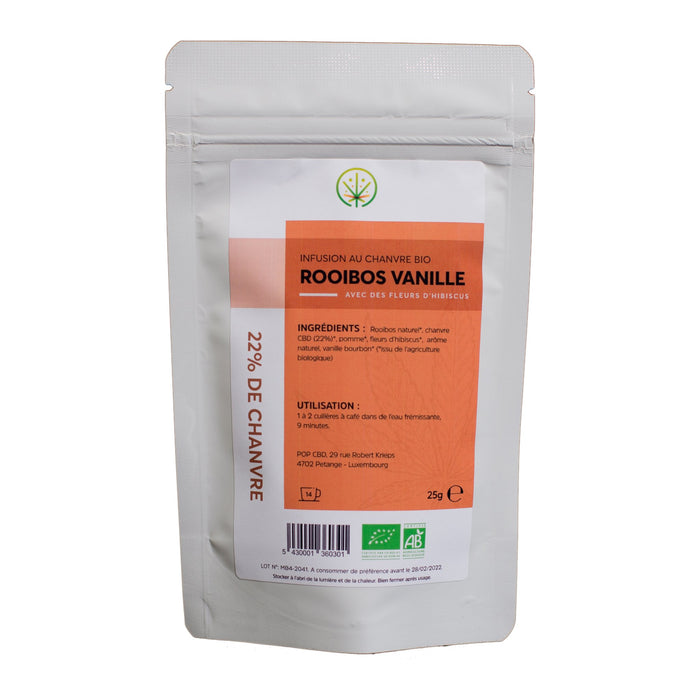 Infusion au Chanvre bio - Rooibos vanille