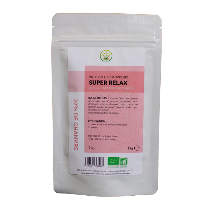 Infusion au Chanvre Bio - Super relax