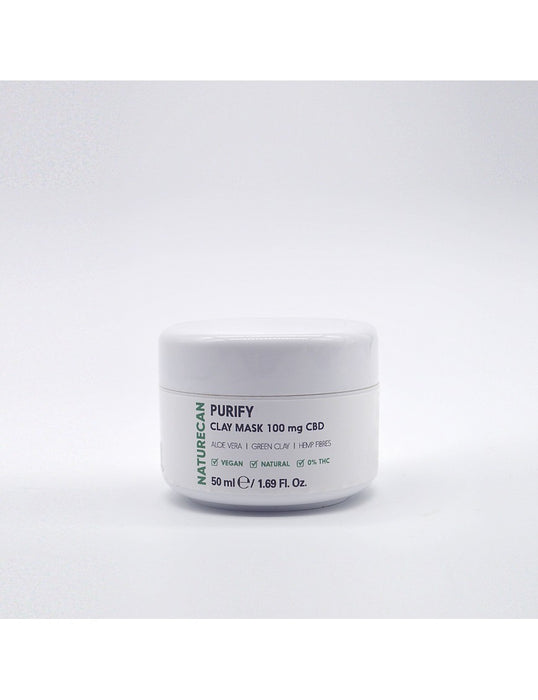 Masque à L'argile purificateur au CBD