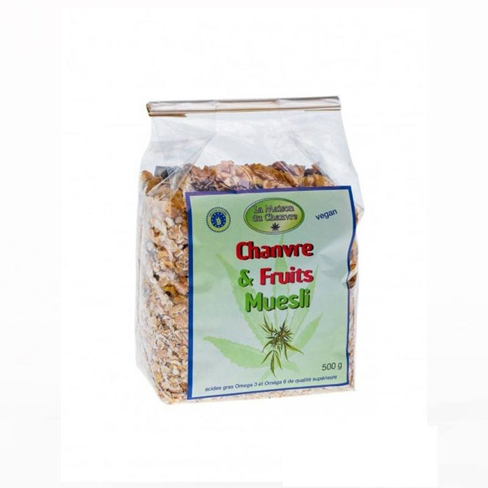 Muesli chanvre et fruits