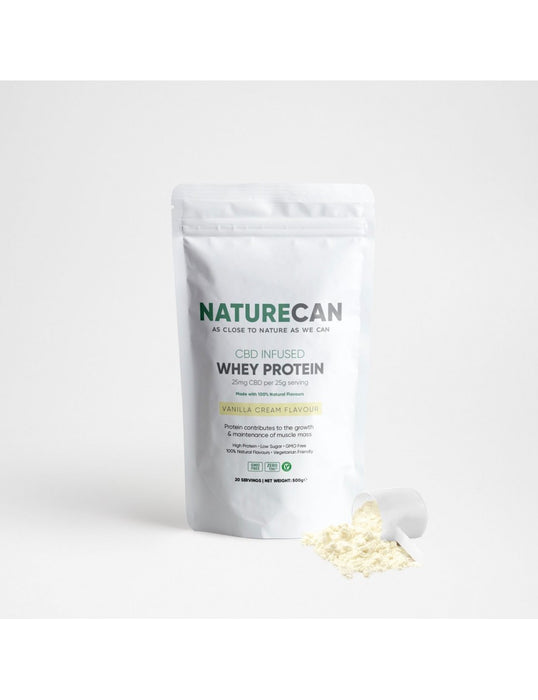Whey proteine au CBD - Vanille
