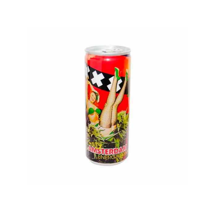 Boisson énergisante au chanvre - Crazy Amsterdam