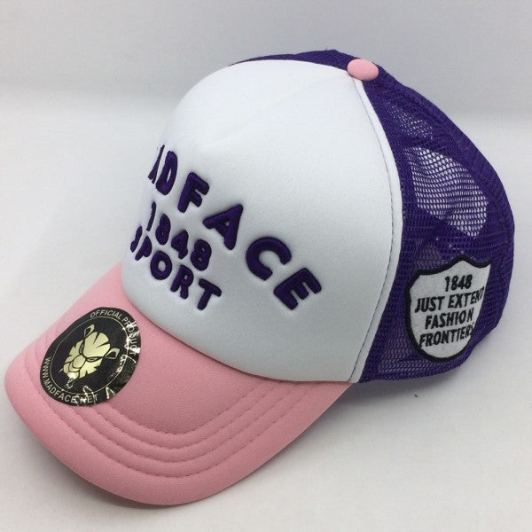 Casquette Trucker - purple/white/pink