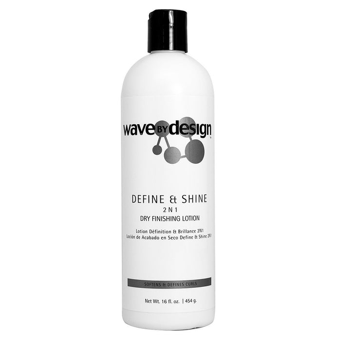 Wave by Design - Define & Shine 2N1 Lotion - Grand format 454g