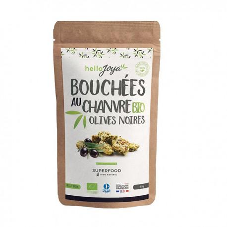 Bouchées au Chanvre Bio - Olives noires