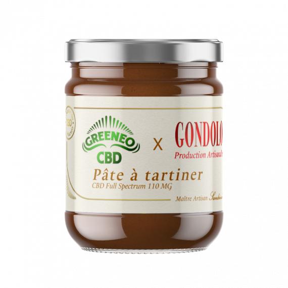 Pâte à tartiner Chocolat-Praliné et CBD - Greeneo