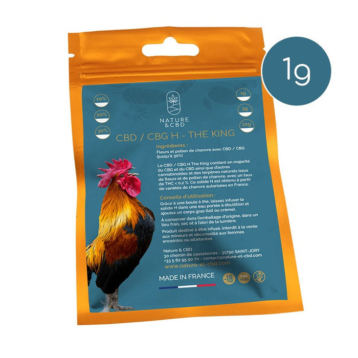Résine infusion CBD The King - 1G - Nature & CBD