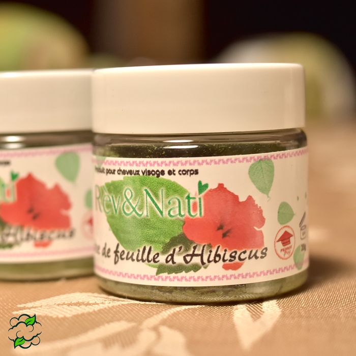 Poudre de feuilles d'hibiscus - Rev&Nati