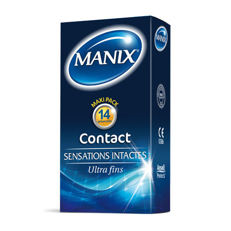 MANIX Préservatifs Contact - 14 Ultra Fins