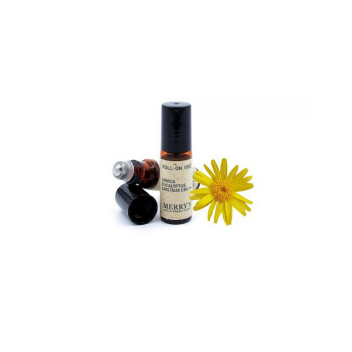 Roll-On Cbd, Arnica, Eucalyptus citronné - Merrys