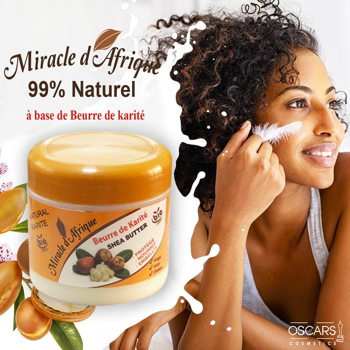 Beurre de Karité Bio - Miracle d'afrique - 300g