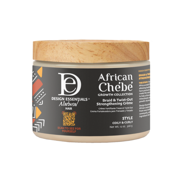 African Chébé Braid & Twist-Out Strengthening Crème - Design Essentials