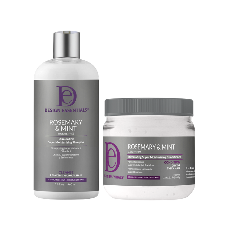 Pack HYDRATANT ROSEMARY & MINT - Grand format - Design Essentials