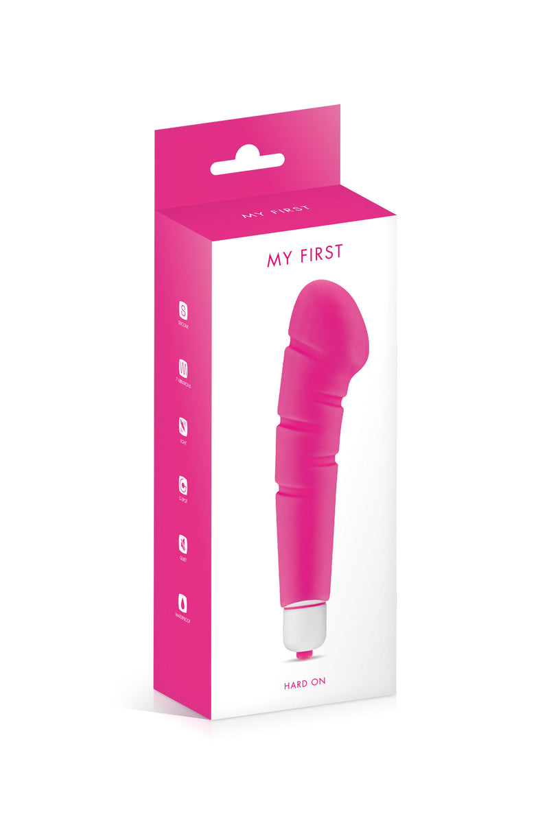 Vibromasseur à tête large - My First - Hard On (7 modes de vibration)