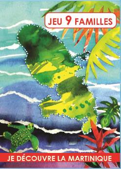 Jeu de cartes 9 familles "je découvre la Martinique" volume 1