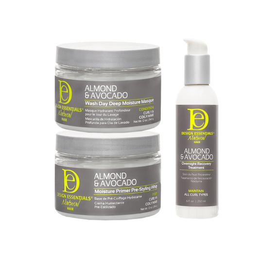 Pack Cheveux Secs - Hydratation intense des cheveux - Design Essentials