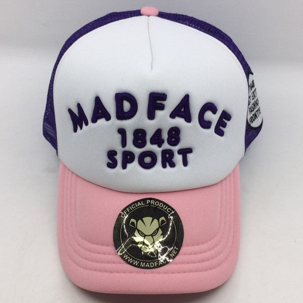 Casquette Trucker - purple/white/pink