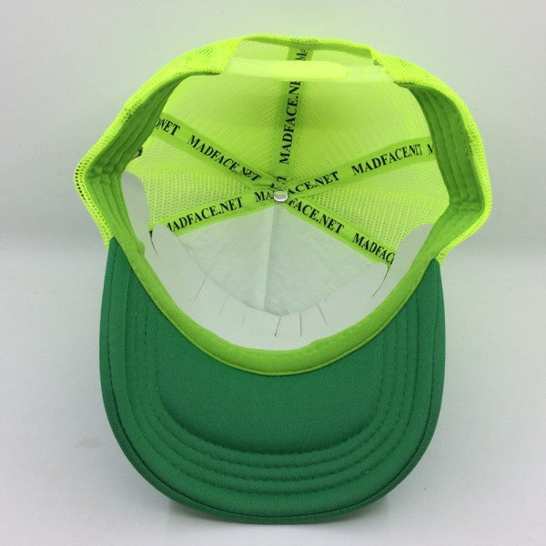 Casquette Trucker - yellow/green (white)
