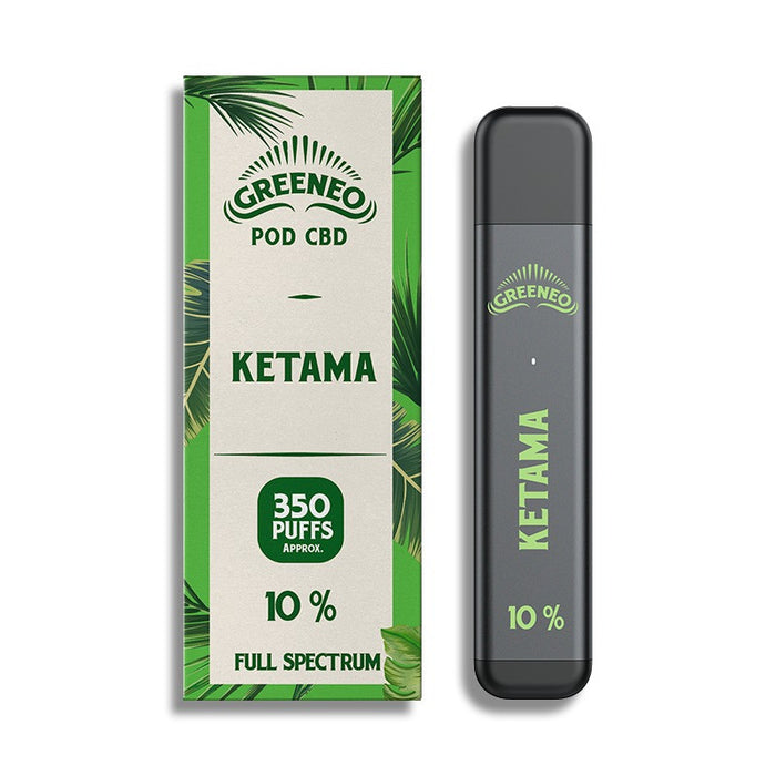 Pod Ketama 10% de CBD - Greeneo