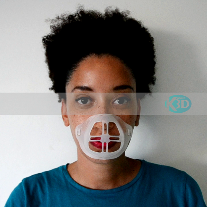 Pack Confort : Porte-masque + Support 3D de masque